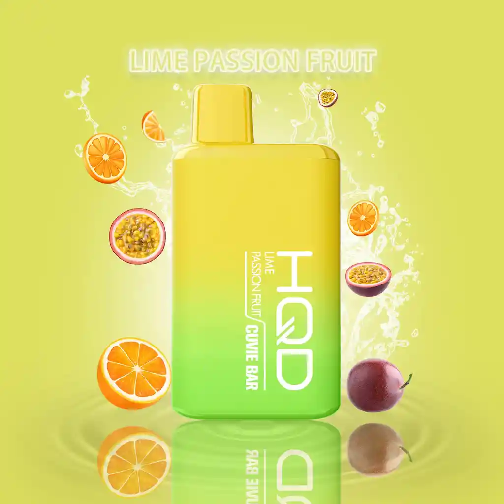 Hqd Vap Eador Cuvie Bar Lime Passion Fruit 7000 Pu Ffs Mesh Coil