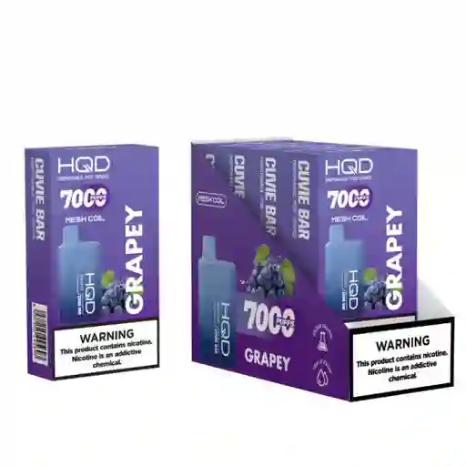 Hqd Vap Eador Cuvie Bar Grapey 7000 Pu Ffs Mesh Coil