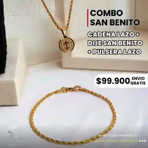Combo San Benito Tono Oro