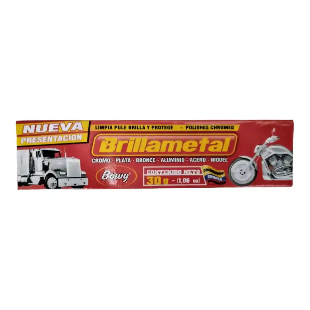 Brilla Metal Bowy 30gr Pequeño