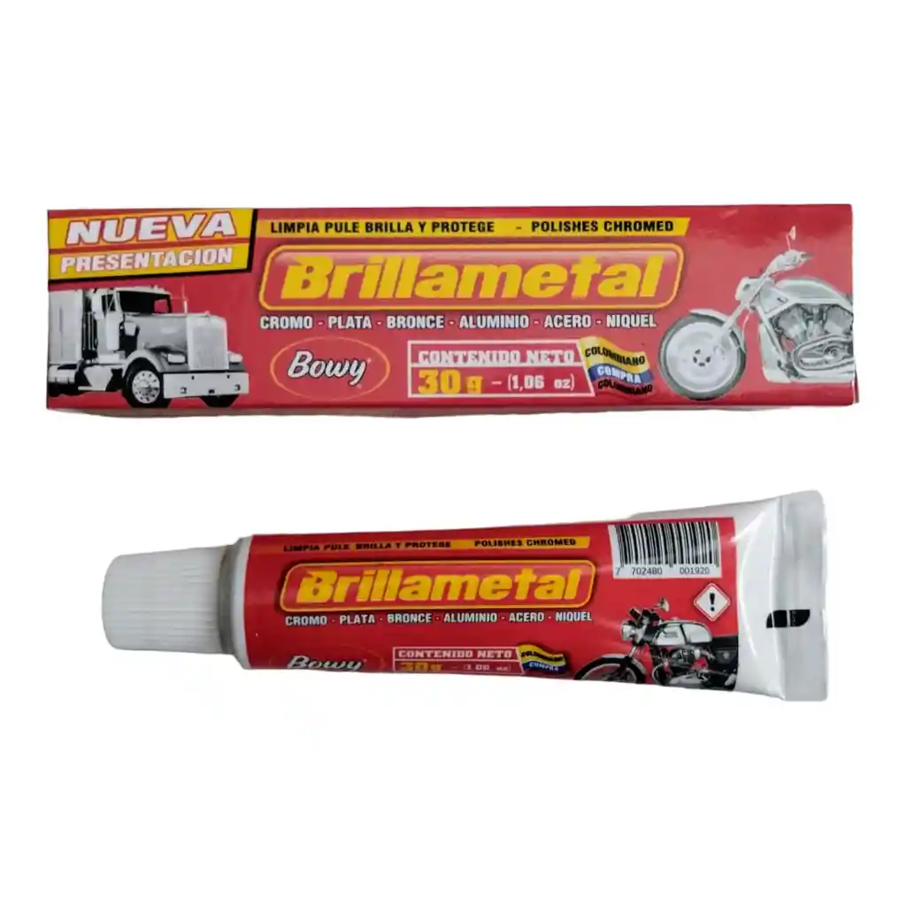 Brilla Metal Bowy 30gr Pequeño