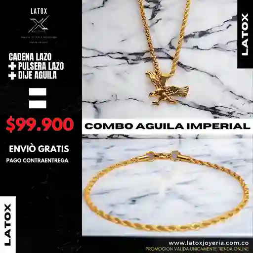 Combo Aguila Imperial Tono Oro