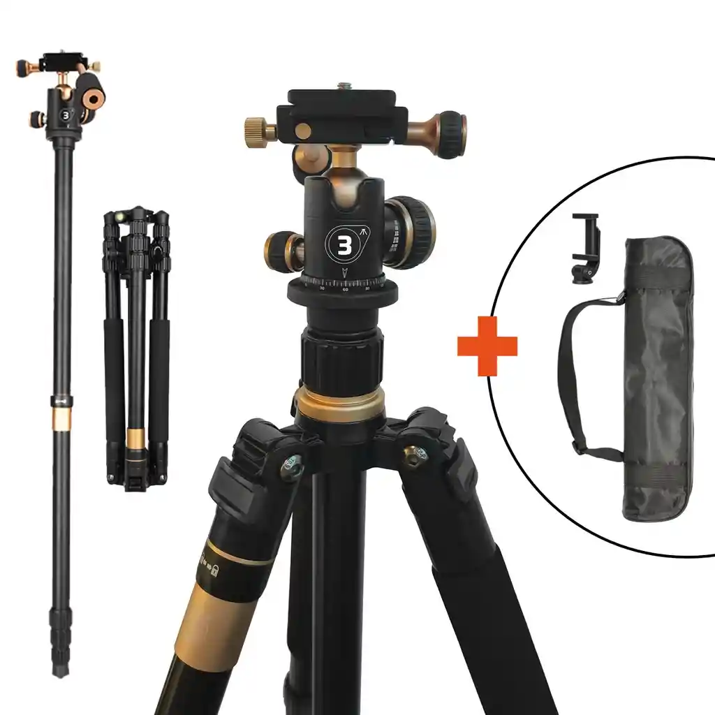 Tripode Camara Celular Video Profesional Tr3pod 1.6 Monopod