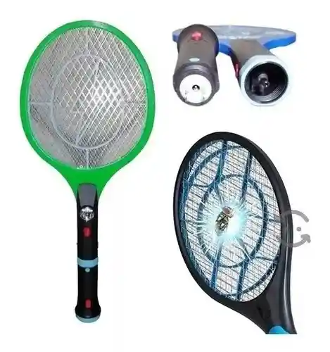 Raqueta Mosquitos Con Linterna 2015 Gecko