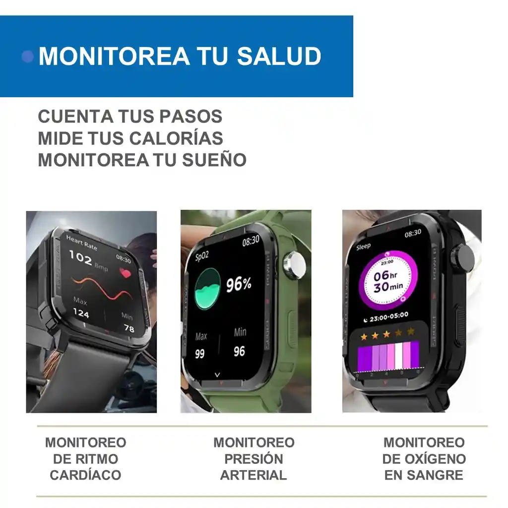 Reloj Inteligente Tactil Smartwatch Bluetooh Android Ios