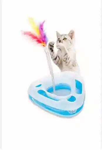 Juego Para Gatos En Forma De Triangulo