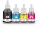 Combo De Botellas De Tinta Brother Btd60bk Negro Y Colores Bt5001 Genericas