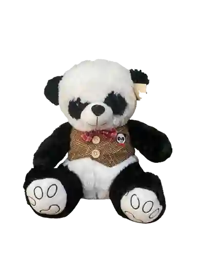 Peluche Panda Con Chaleco