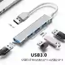 Multipuerto Usb Uhb 4en1. 3.0 Y 2.0