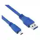 Cable Usb A Mini Usb 10 Pines Cable Grueso De 3 Metros