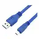 Cable Usb A Mini Usb 10 Pines Cable Grueso De 3 Metros