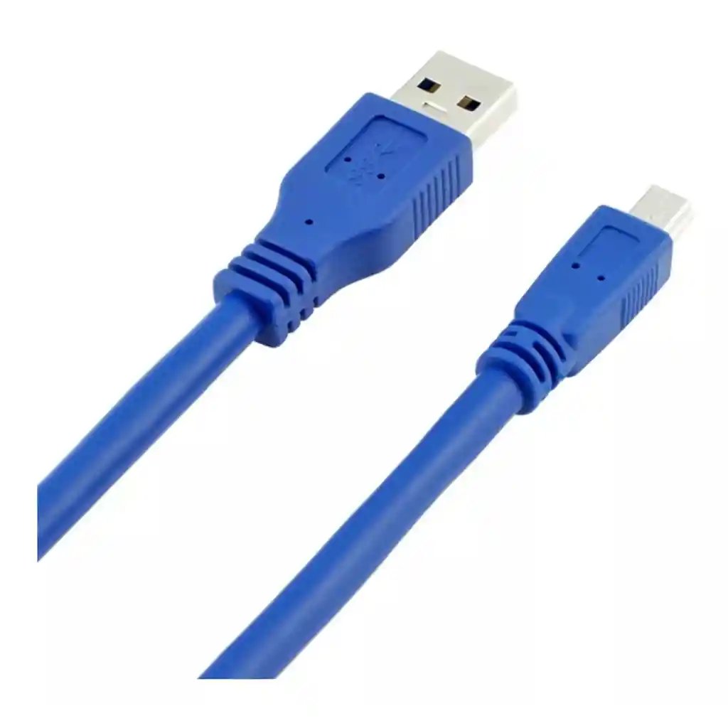 Cable Usb A Mini Usb 10 Pines Cable Grueso De 3 Metros