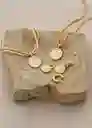 Set Collar Virgen + Aretes