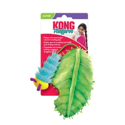 Kong Gato Juguete Flingaroo Caterpillar - Oruga