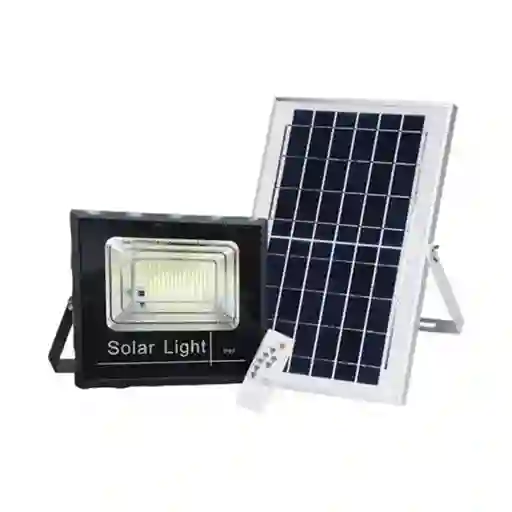 Reflector Exterior Lámpara Led 200w Luz Blanca Solar