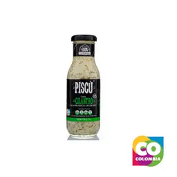 Salsa De Cilantro Gourmet Marca Salsas Piscú Embalaje De 1 Unidad Por 230 Gr