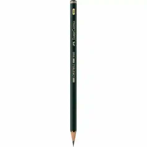 Lapiz Faber Castell 4b Negro Unidad