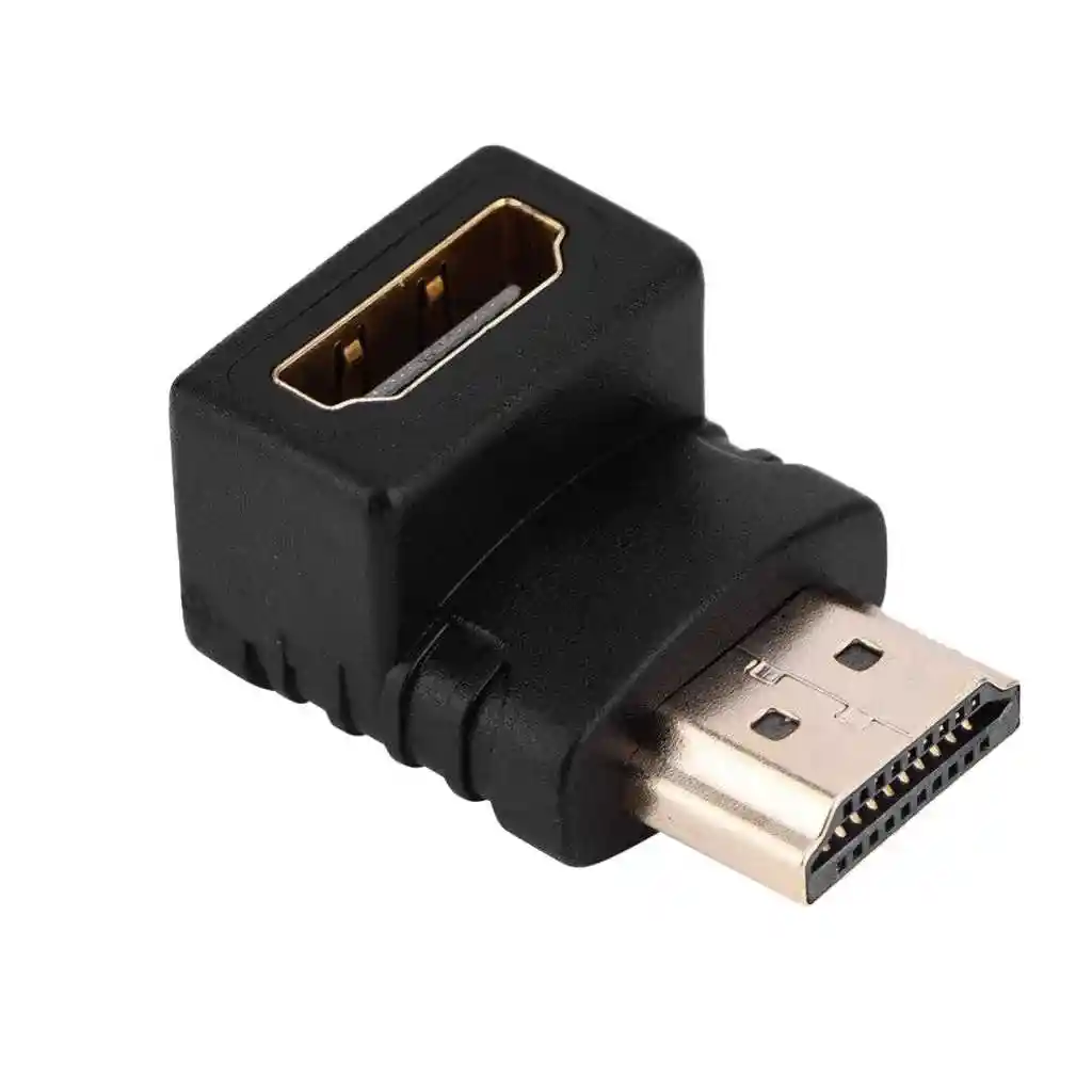 Adaptador Hdmi Macho A Hembra En 90° O L