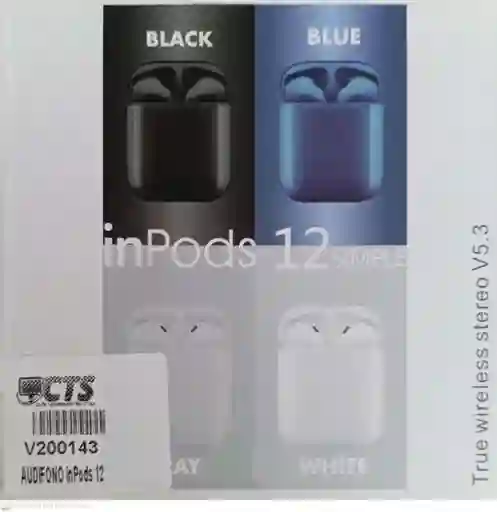 Audífonos Inpods 12 Simple