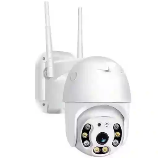 Cámara De Seguridad Domo Exterior Ip Wifi 360°