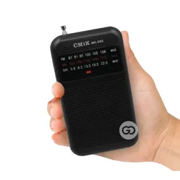 Mini Radio De Bolsillo Banda Fm / Am/ Sw Antena Pilas Aa
