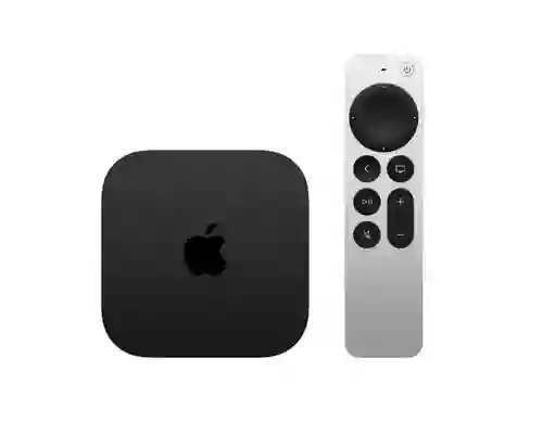 Apple Tv 4k (wifi) A2737 3.ª Generación 2022 De Voz 4k 64gb Negro