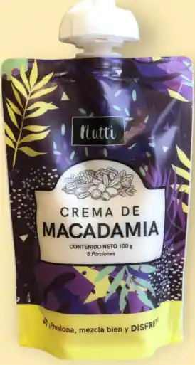 Nutti Crema De Macadamia Flexible 100g