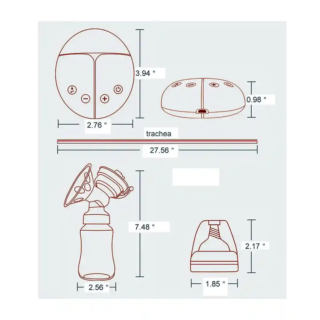 Doble Extractor Leche Materna Eléctrico