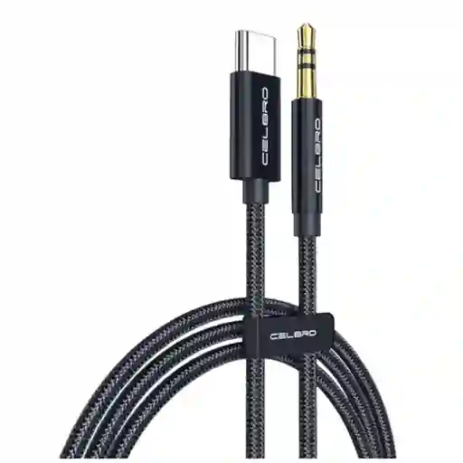 Cable De Audio Celbro Usb Tipo C A Auxiliar De 3,5mm De 1m