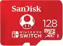 Memoria Sandisk Micro Sd Nintendo Switch 128gb Mario