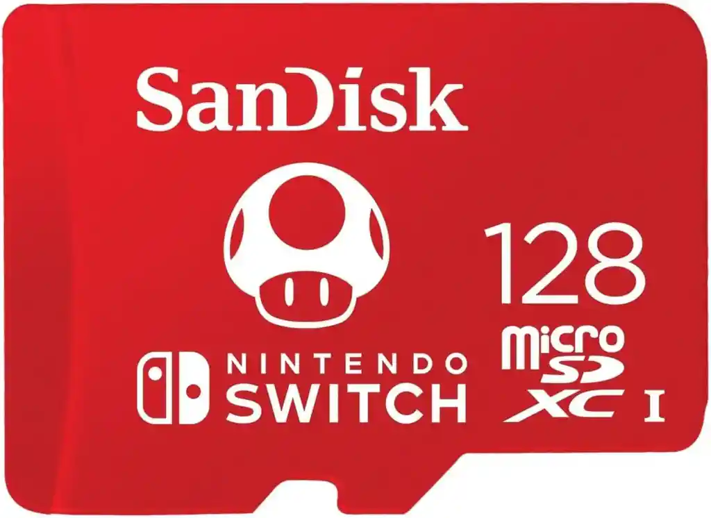 Memoria Sandisk Micro Sd Nintendo Switch 128gb Mario