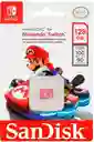 Memoria Sandisk Micro Sd Nintendo Switch 128gb Mario