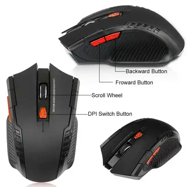 Mouse Gamer De Jertech Jr4 Wcg Con Sensor De Precision