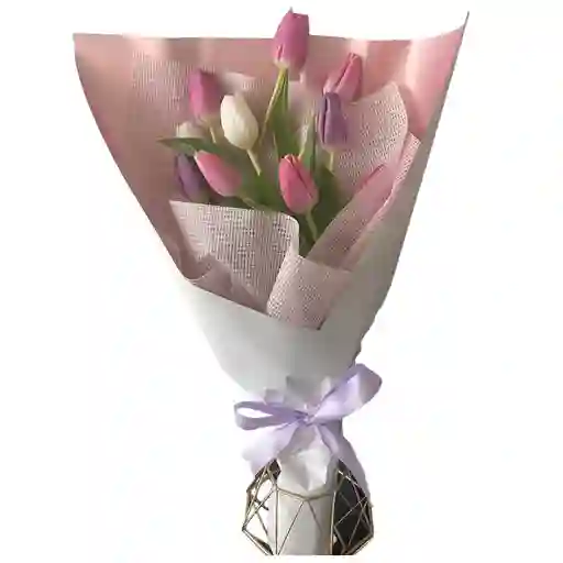 Tulipanes En Bouquet