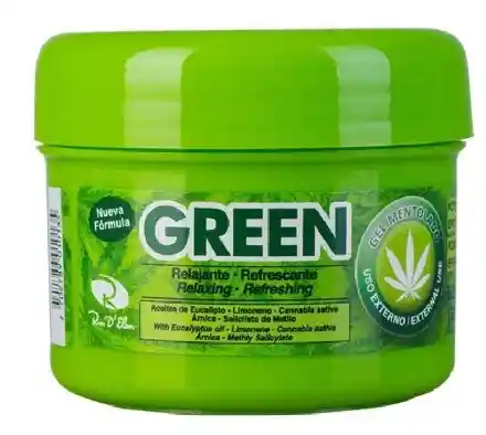 Gel Mentolado Green 150 G