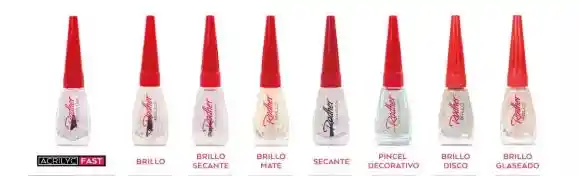 Rodher-esmaltes, Bases ( Ajo, Aloe, Limon, Keratin) Y Brillos Tradicionales Para Uñas $ 7200 C/u