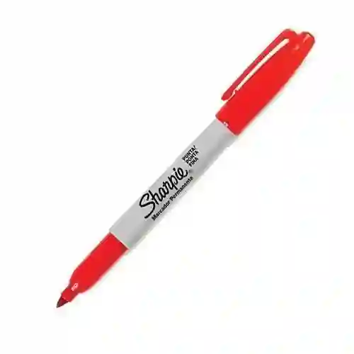 Sharpie Rojo Marcador Permanente Fino