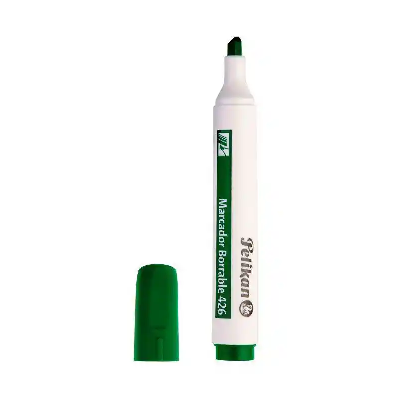 Marcador Borrable Verde Pelikan