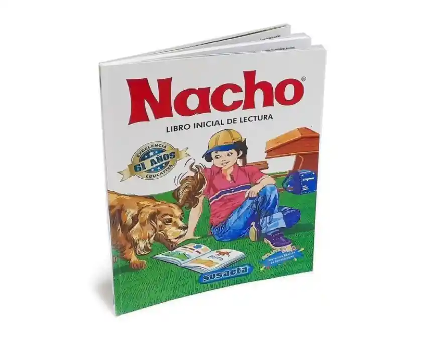 Libro Cartilla Nacho Lee Inicial De Lectura Escritura Utiles Escolares