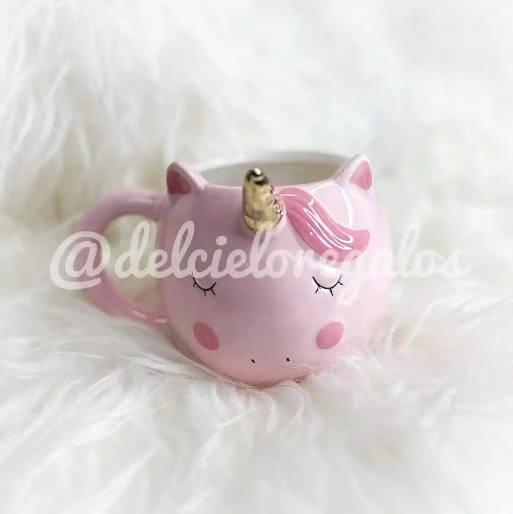 Mug Unicornio Rosa