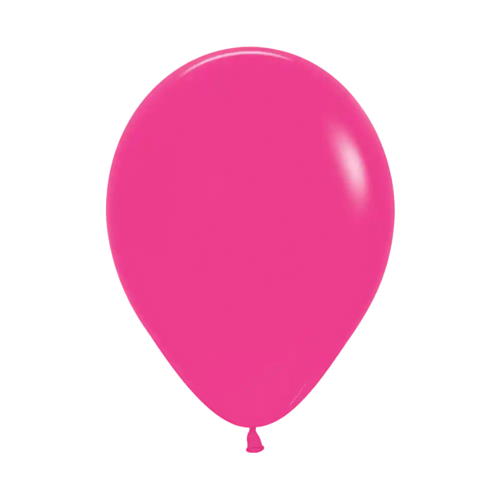 Bomba Globo Biodegradable De Latex Fucsia R12