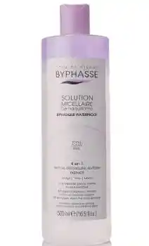 Byphase-solución Miselar Desmaquillante, 3 Presentaciones 1-carbón Activado / 2-para Pieles Sensibles, Secas, Irritables ($ 42000 C/u) Y 3- Biphasica Waterproof ( 42000)