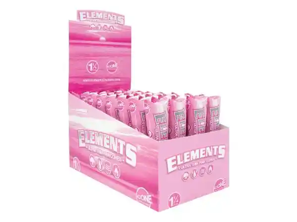 Elements Cone King Size Ultra Thing Pink Cones