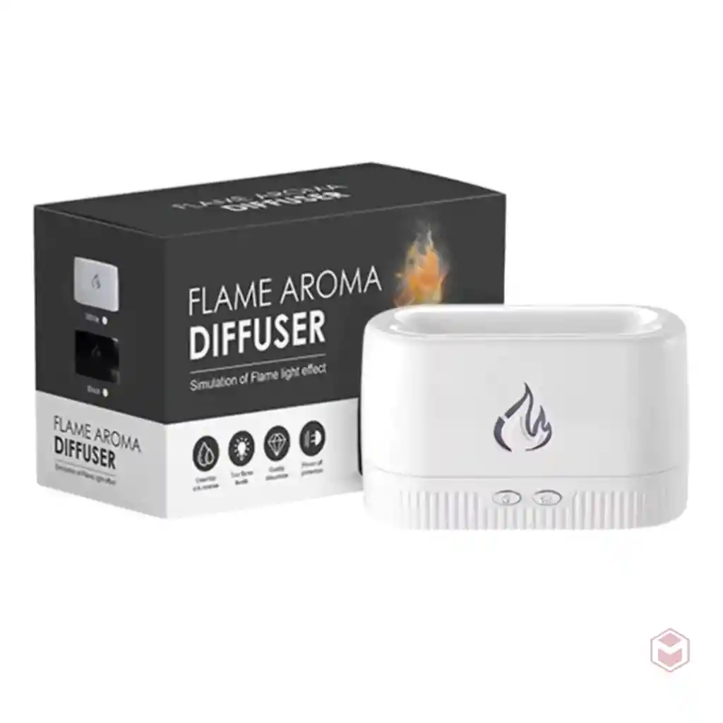 Humidificador Difusor Aromas Aromaterapia Llama La-0630-1