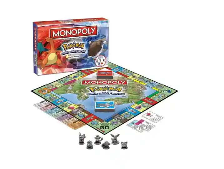 Monopoly Juego De Mesa - Pokémon Kanto Edition Ingles