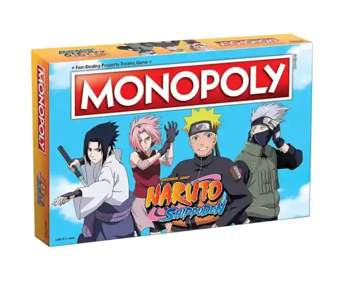 Juego De Mesa Monopoly Naruto Shippuden Ingles