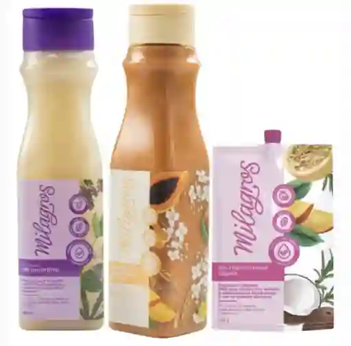 Milagros Shampoo Ultranutritivo Tratamiento Frutas Y Doypack Biorepolarizador