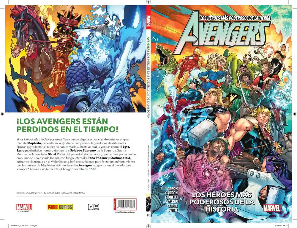 Avengers N.10 Panini Sin Ref