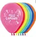 Bombas / Globos R-12 Cumpleaños Surtida Rumatex X12 Unidades