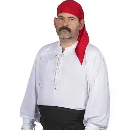 2x Pañoletas Bandanas Gorro Pañoleta Multicolor Adulto Disfraz Pirata Rapero Hip Hop